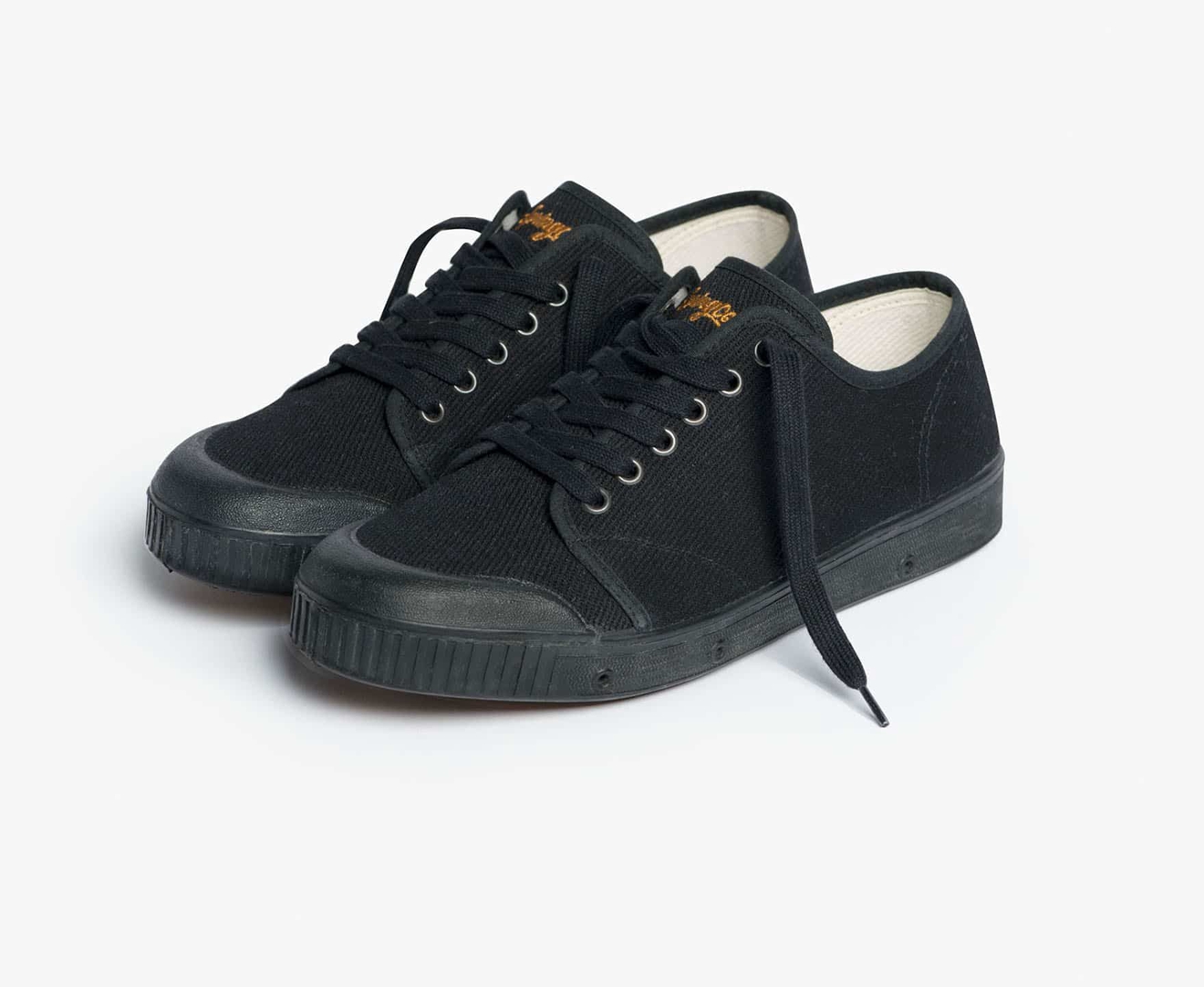 Spring Court G2 HEAVY TWILL Men's Trainers Black | South Africa-52PHCTXZI